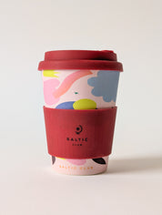 Reusable bamboo mug Baltic Club