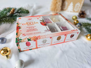 Holiday gift set of 8 3D cocktail bombs