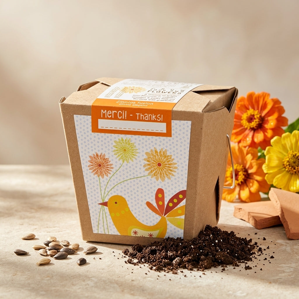 “Thank You” Zinnia Garden Kit