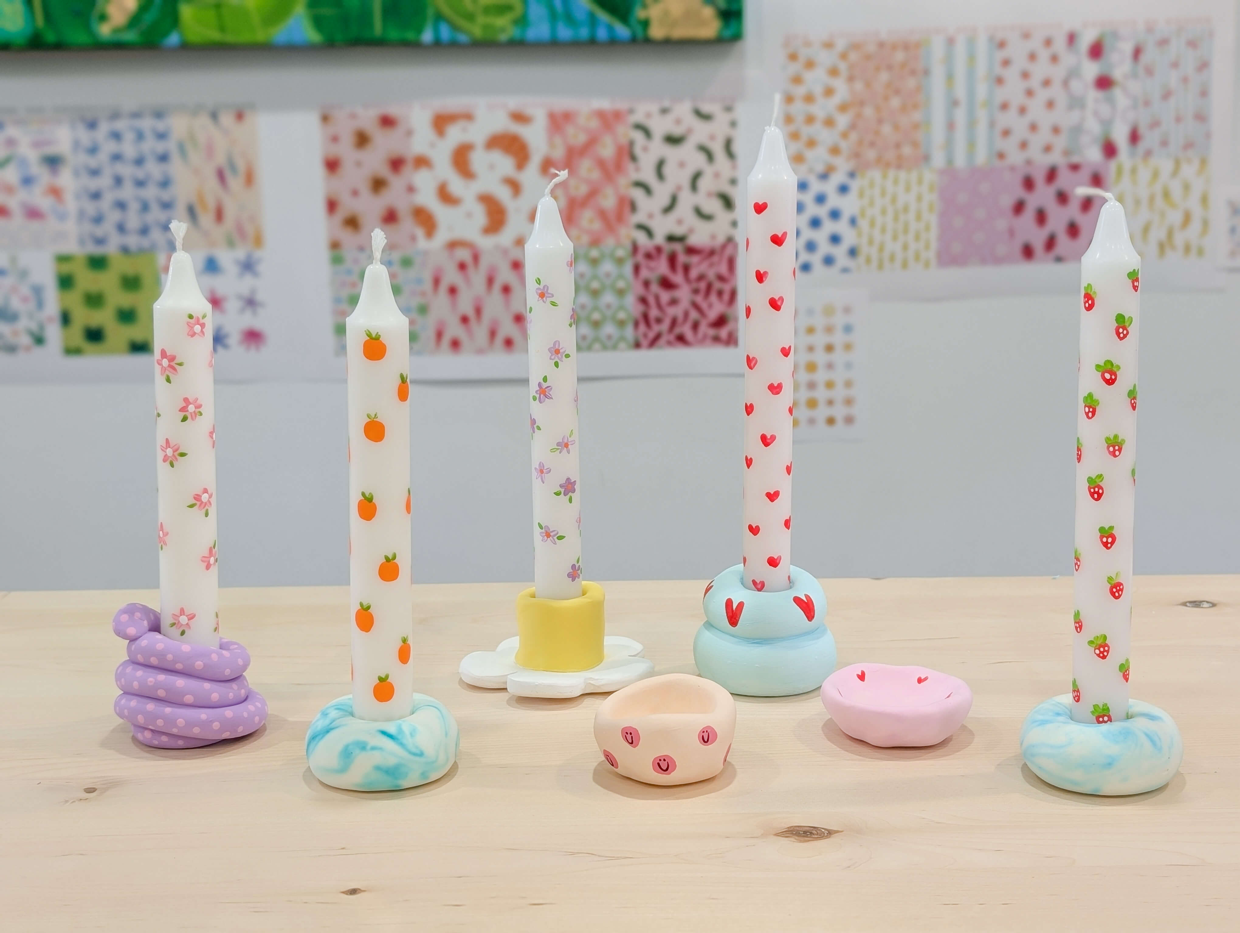 DIY Candle & Holder Painting Kit