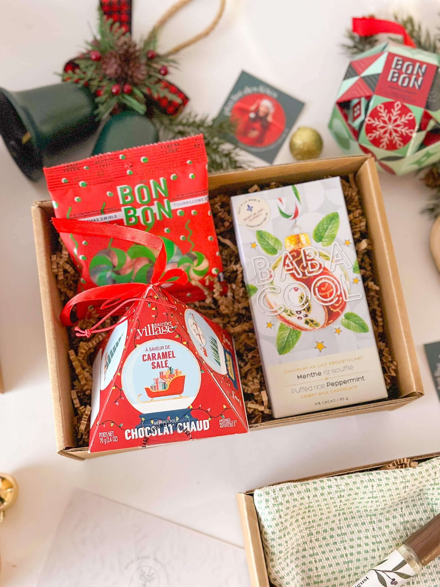 boite cadeau noel gourmandises produits quebecois