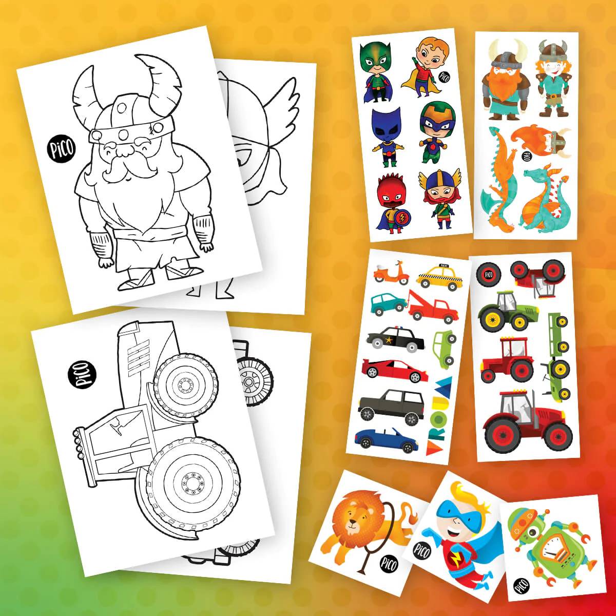 PiCO Tatoo surprise packages