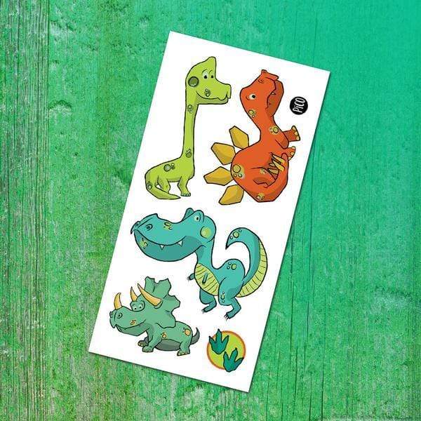 Tatouages temporaires 5 dinosaures de Pico Tatouage