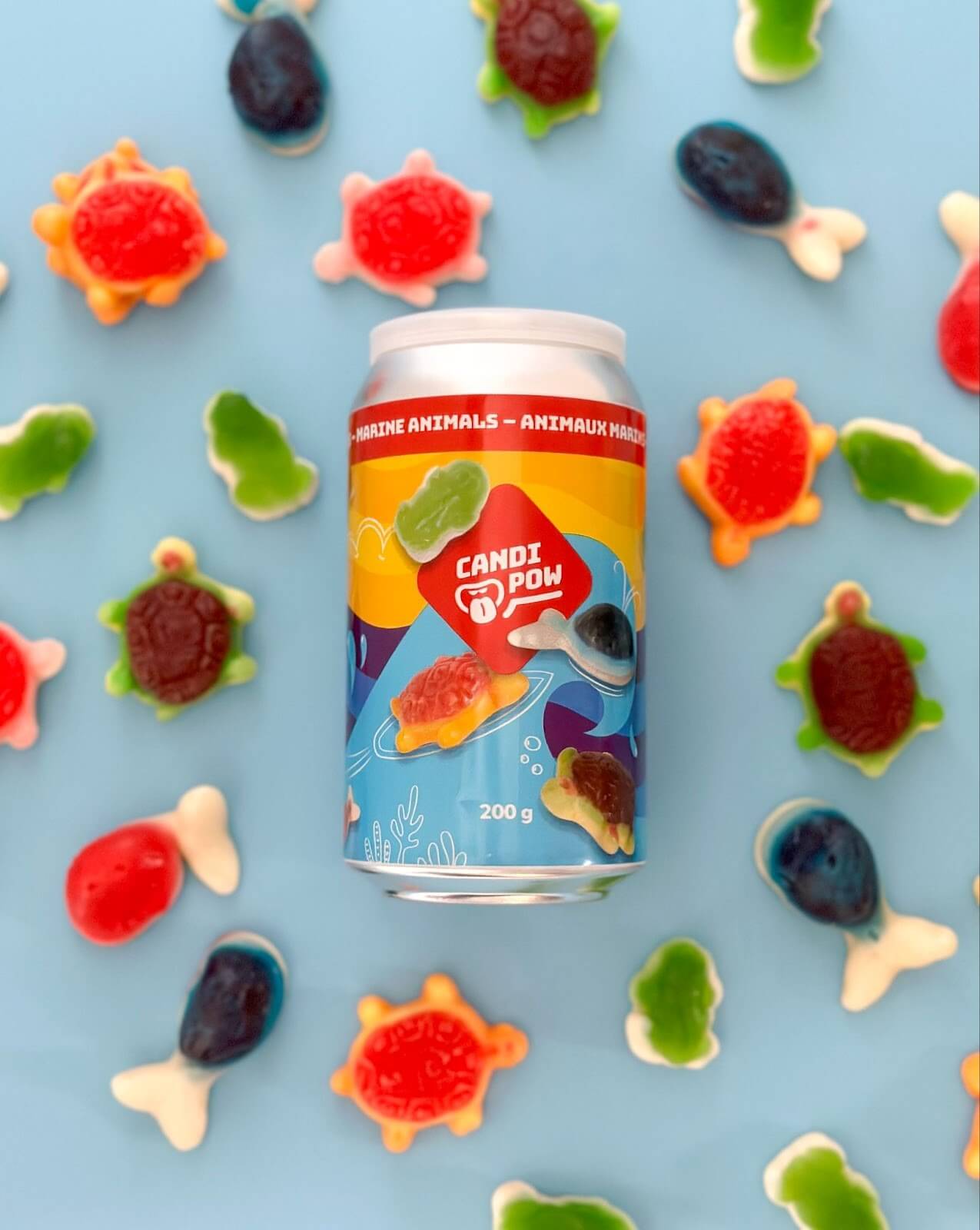 Candies in a can Candi Pow